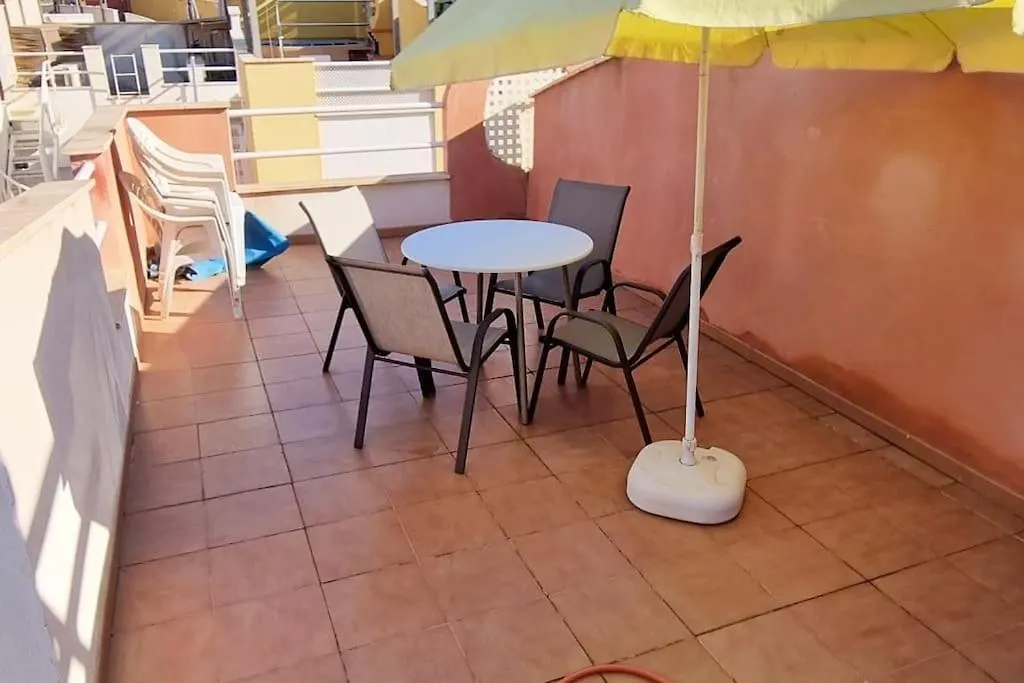 Atico Con Jacuzzi Las Marinas Vera Appartamento